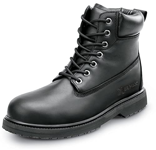 SR Max Washington, Men's, Black, 6 Inch, Steel Toe, EH, MaxTrax Slip Resistant, Work Boot - Main Image