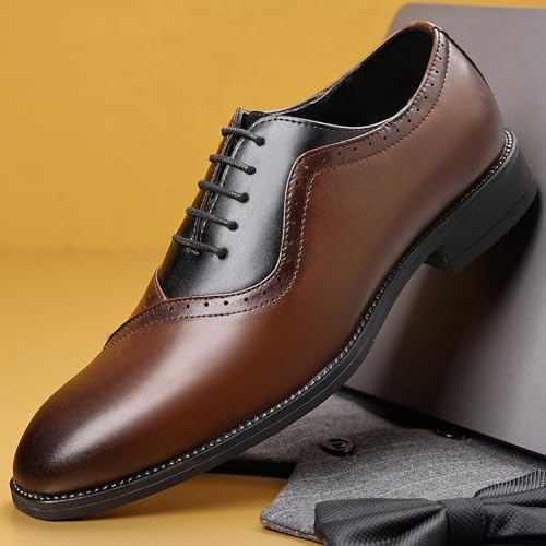 Men's Dress Shoes Oxford Formal for Men Business Derby Shoes3
