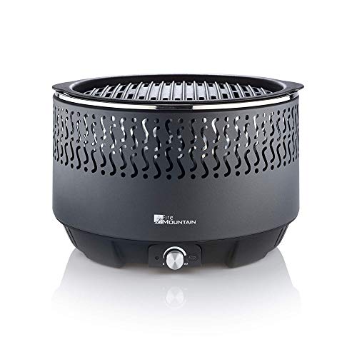 Fire Mountain Portable Fan Assisted Charcoal Barbecue