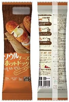 Amazon 冷凍便 ソウル チーズ ホット ドッグ 6袋 新大久保名物 韓国 食品 お菓子 菓子 スナック おやつ ホットック ソウル 冷凍ピザ スナック 通販