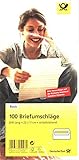 deutsche post brief preise  Deutsche Post - 100 Umschläge - DIN lang weiß selbstklebend ohne Fenster