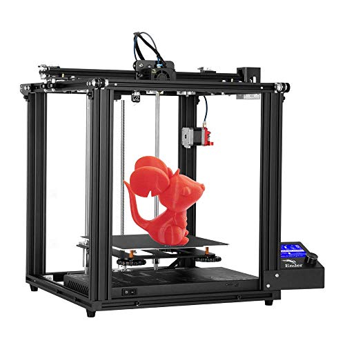 Image of 3IDEA Ender 5 Pro 3D Printer with Upgraded Silent Mainboard, Metal Extruder Frame, and Capricorn Bowden PTFE Tubing | Build Volume 220 x 220 x 300mm