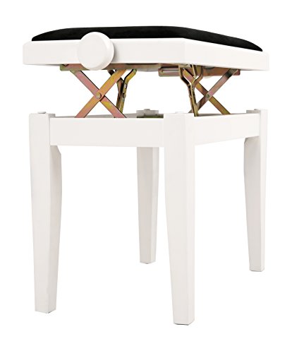 Navarrez Panca per Piano Elegance bianco lucido