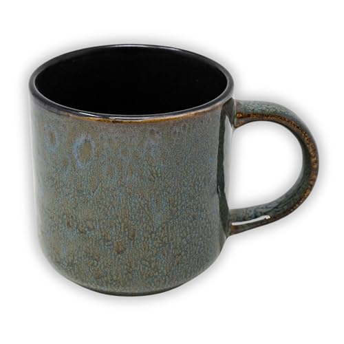 NAMAI - Set 6 Tazze Colazione - 350 ML - Porcellana - Adatti In Lavastoviglie e Microonde - Tazze Cappuccino