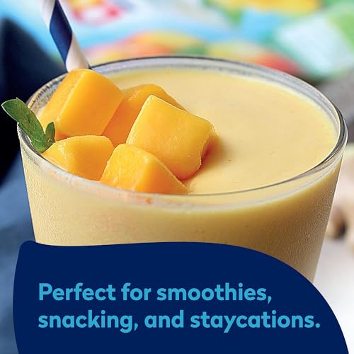 Dole Frozen Mango Chunks, Naturally Gluten Free Fruit, Great for Smoothies, 16 Oz Resealable Bag