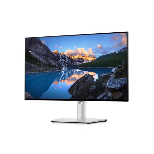 Dell U2422HE UltraSharp USB-C 24 Zoll Full HD (1920x1080) Monitor, 60Hz, IPS, 5ms, 100% sRGB, 3x USB-C, 2x DisplayPort, HDMI, 4x USB, RJ45, 3 Jahre Garantie, Silber