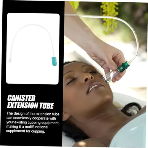 5 piezas de líneas de extensión para máquina de ventosas, conjunto de tubos de vacío para terapia de masaje con ventosas miniatura 2