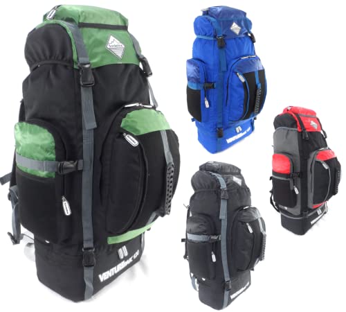 Sac à dos de randonnée XL 120 l, vert/gris Cover