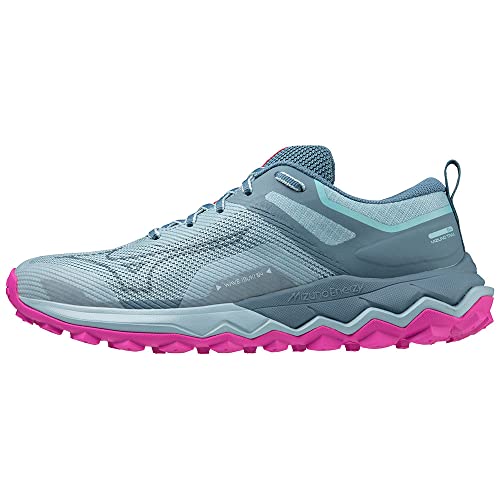 Mizuno Chaussures de Trail Wave Ibuki 4 Unisexes, Forget Me Not Provincial Blue 807 C, 38.5 EU
