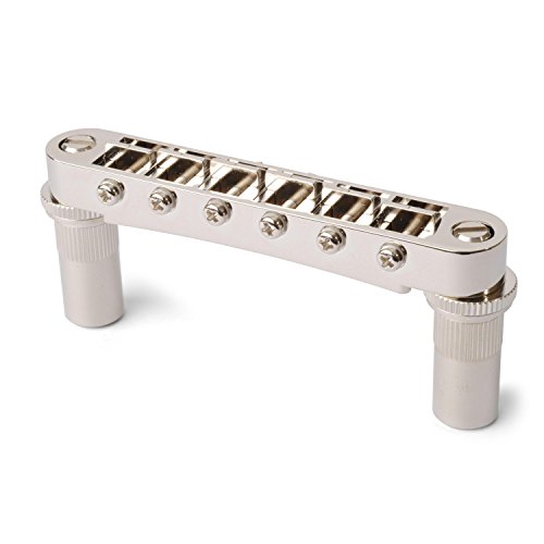 Gotoh Tune-o-matic Bridge with Studs/Bushings Nickel