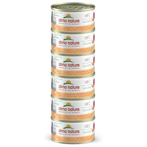 almo nature HFC Natural Tuna & Shrimp Wet Cat Food Cover