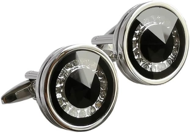 Imitation Crystal French Cufflinks Men's Dress Shirt Cuff Stud