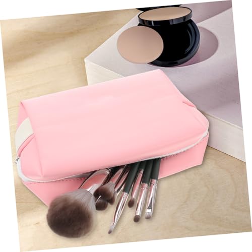 Pochette de rangement cosmétique toile compacte et pratique