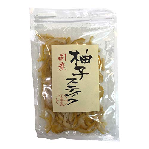 国産柚子スティック 100g 巣鴨のお茶屋さん 山年園