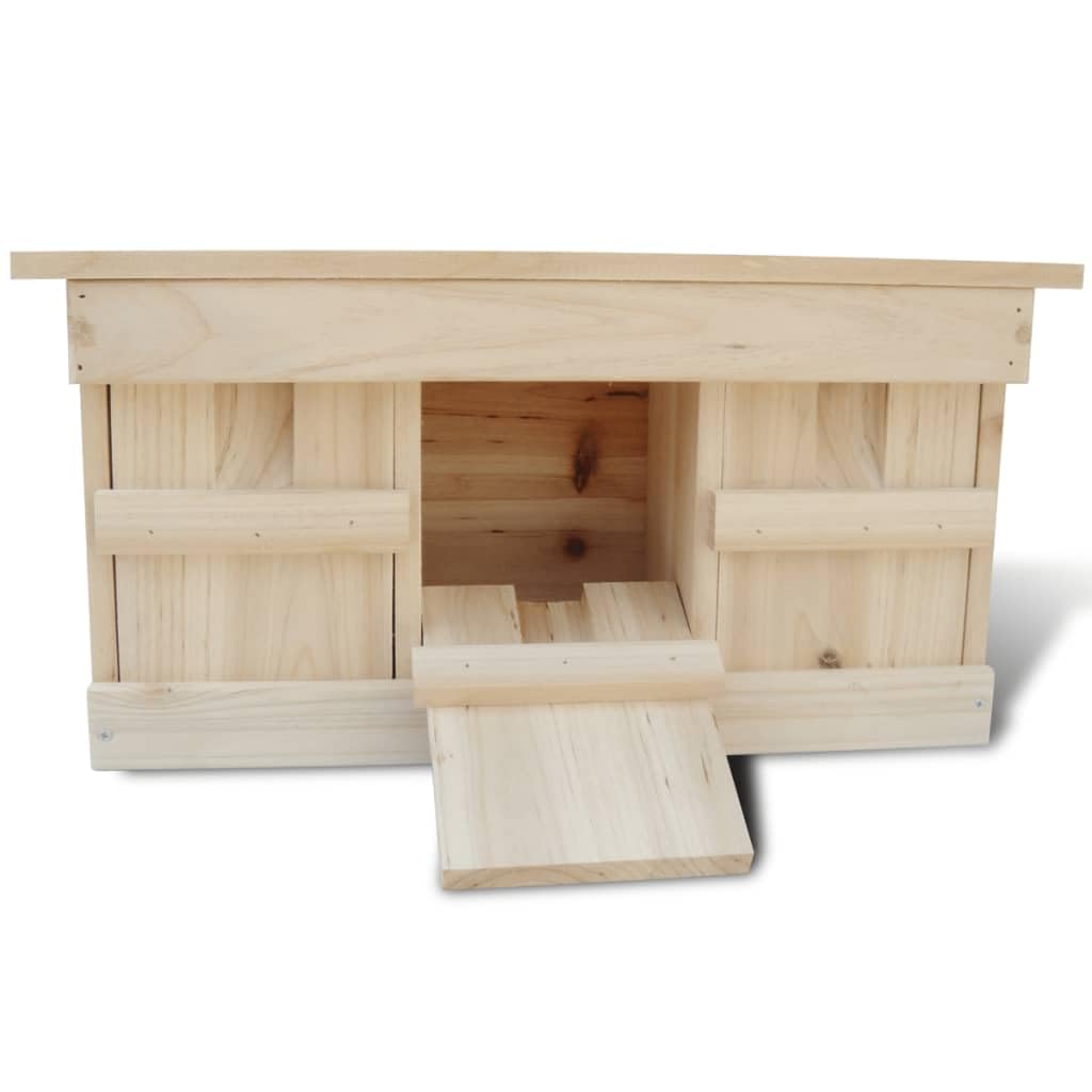 Haushaltsgegenstände, Spatzenhäuser, 2 Stück, Holz, 44 x 15,5 x 21,5 cm, Anzugmöbel