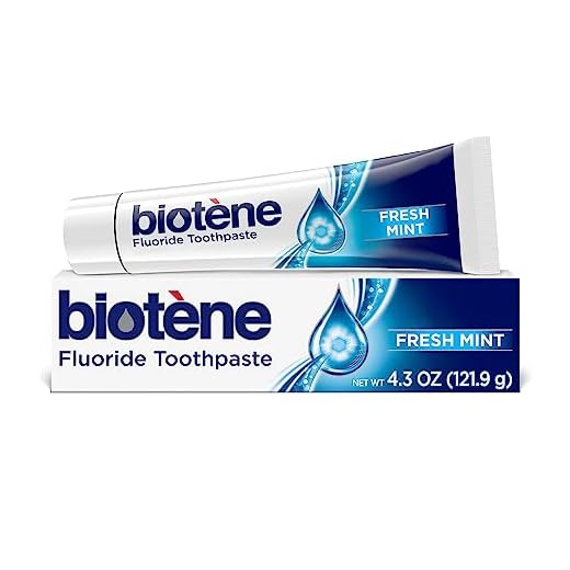 Biotene Fresh Mint Original Fluoride Toothpaste, 4.3 ounce