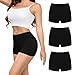 Briyat Boxershorts Damen Baumwolle Unterhosen Damen Baumwoll Unterwäsche Atmungsaktive Frauen Hipster Pantys Weich Slip Mehrpack 3er Pack