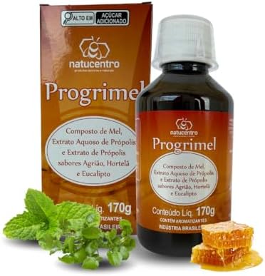 Delicioso Xarope Alimentar Progrimel com mel e Extrato de Propoli...