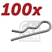 Produktbild 100x FEBI BILSTEIN Federsplint, Radbolzen