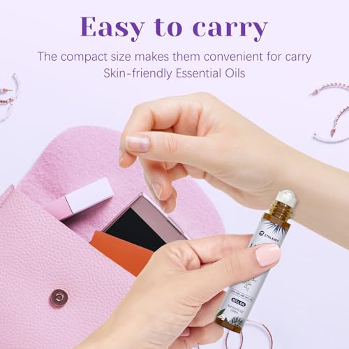 Lavender Essential Oil Roll On, Lavender Touch Essential Oil - 10 mL Roll On for Sleep and Relaxation - Image 5