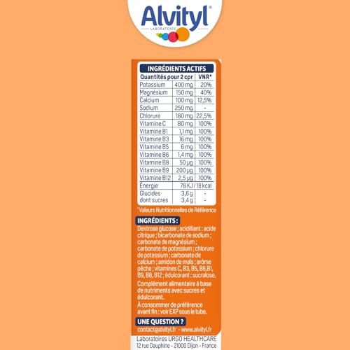 Alvityl Hydrink Vitalité Électrolytes Pastille Hydratation & Énergie x20 – vue 8