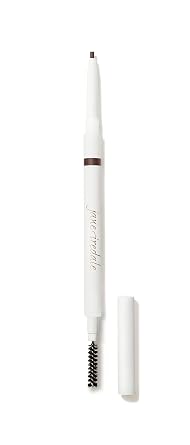 jane iredale PureBrow Precision Pencil, Retractable Ultra-Fine Pencil + Spoolie Defines, Fills Gaps, Fluffs, Water-Resistant, Smudge-Proof Formula