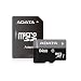 Produktbild ADATA Premier microSD 64GB Speicherkarte, grau