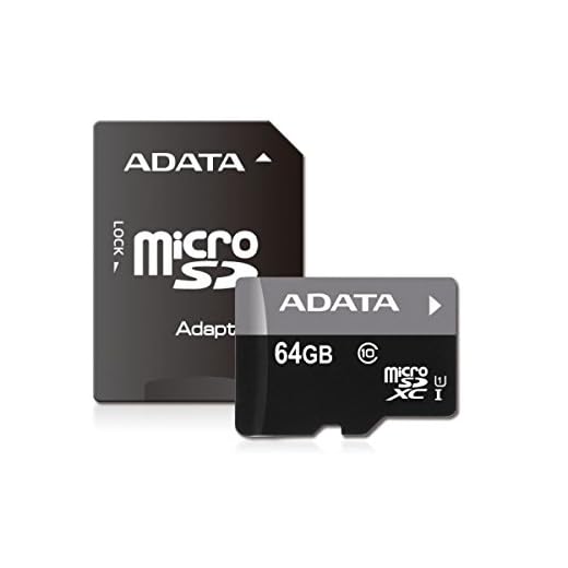 Micro SD Adata AUSDX64GUICL10-RA1 64GB MICROSDXC