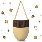 Dansydaisy Halloween Squirrel Costume Accessories Acorn Treat Bag