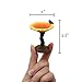 NW Wholesaler 2.5 Inch Miniature polyresin Fairy Garden Flower Birdbath - Supplies, Furniture, Tools, Animals and Accessories for Fairy Gardens