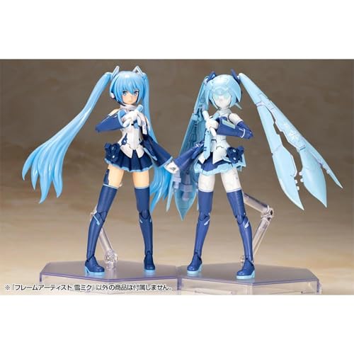 Kit de modelo Frame Artist Snow Miku 1:100 Kotobukiya miniatura 7