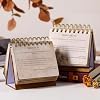 Desk Calendar - Christian Gifts/Religious Gifts for Women, Bible Gifts, 4.8 x 5.5, 365 Days of Inspriational Quotes, Flip Calendar for Desk with Thick Paper, Twin-Wire Binding - Promises