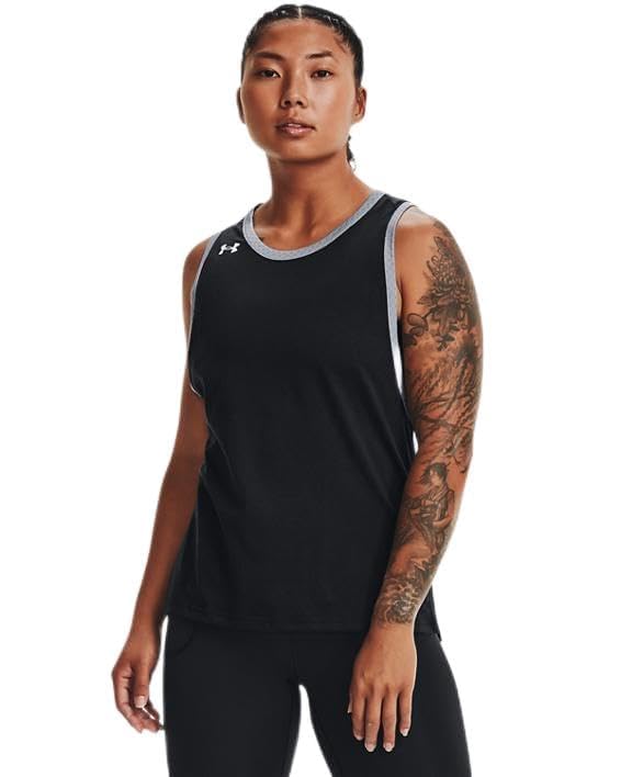 Under Armour Débardeur UA Stadium pour femme - Panneau arrière en maille respirante