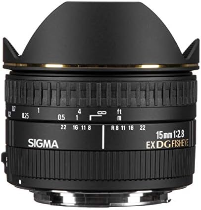 Amazon.com : Sigma 15mm f/2.8 EX DG Diagonal Fisheye Lens for 