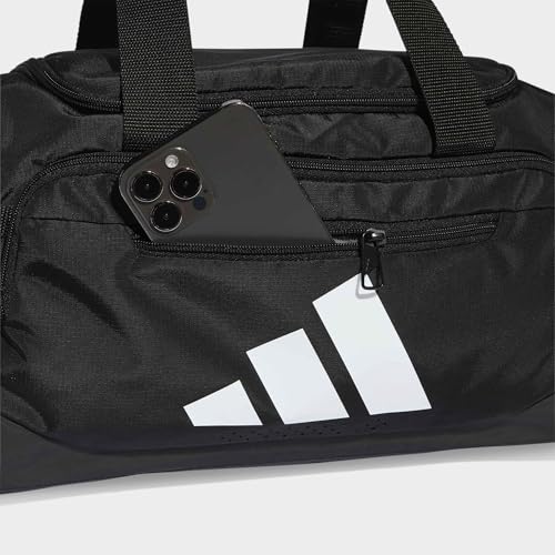 adidas Unisex Training Defender Duffle Bag XSmall Duffel Bag, Black/White, One Size – Ansicht 5