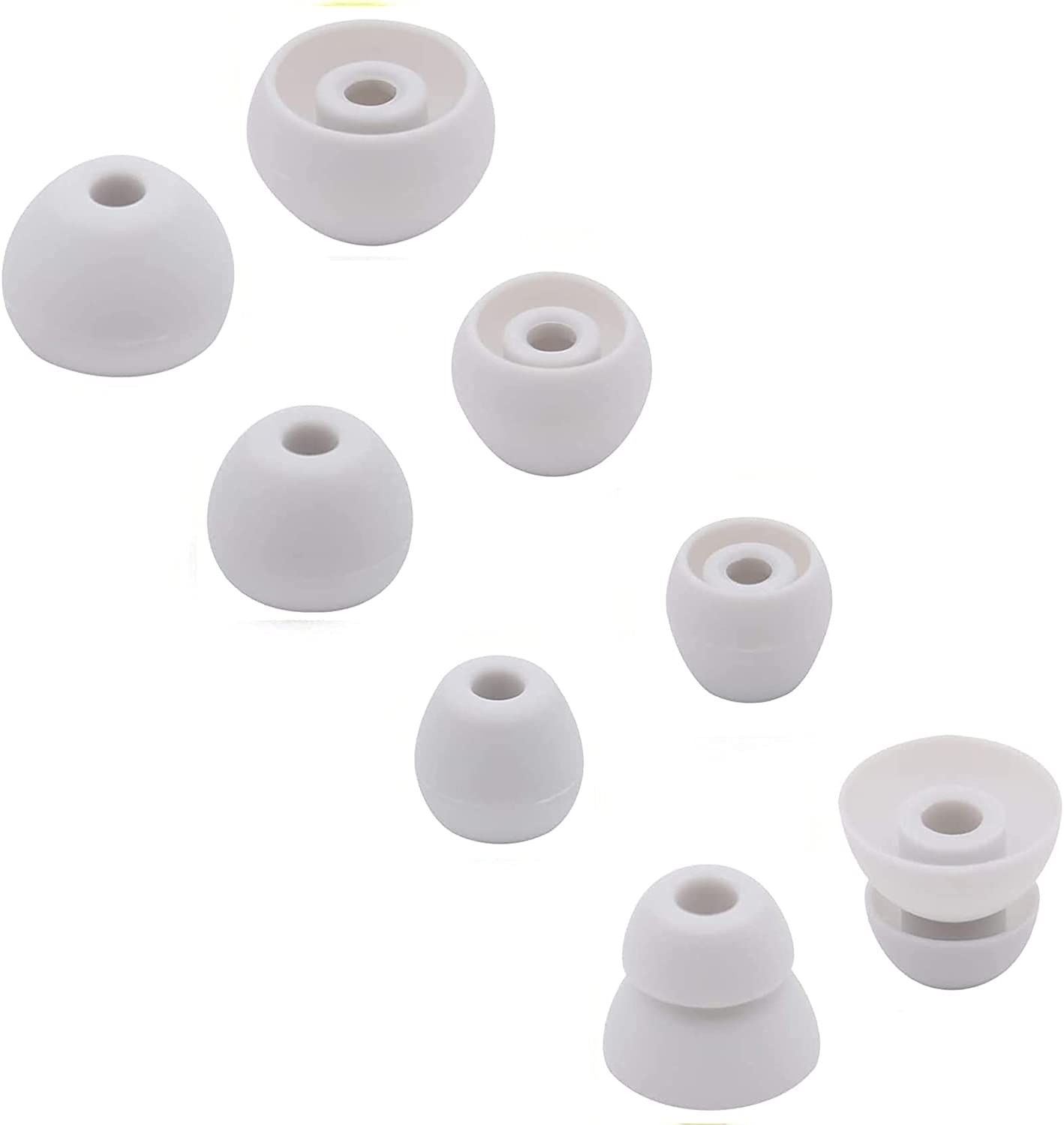 シリコン製ホワイトイヤーピース 楽天市場】JVC 交換用 イヤーピース シリコン Lサイズ 6個入り EP-FX2L