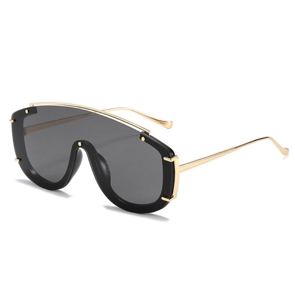 Lunettes de soleil pour femmes grand format protégeant des reflets - 2