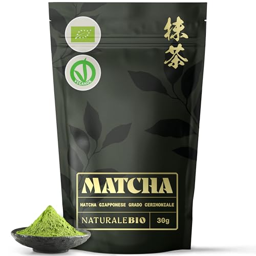 NaturaleBio Tè Verde Matcha Biologico in Polvere....