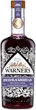 Warners Spiced Blackberry Gin, 70cl - Limited Edition - Sweet, Fruity & Spiced (40%)