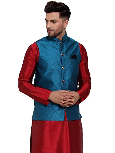 Image of Jompers Men's Geometric Print Waistcoats /Nehru jeckets.