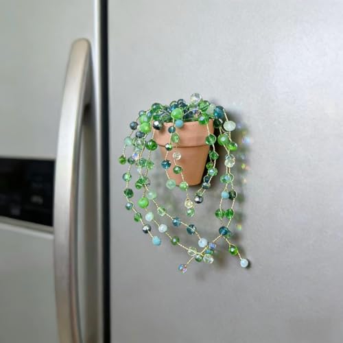 2 Piezas Imanes Decorativos de Cristal para Refrigerador miniatura 5