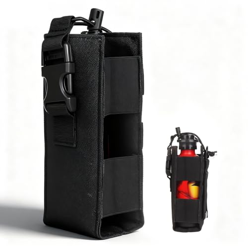 Spray Holster for 7.9 & 9.2 Oz Canister (Spray Not Included) Black Nylon Storage Pouch with Hook & Loop