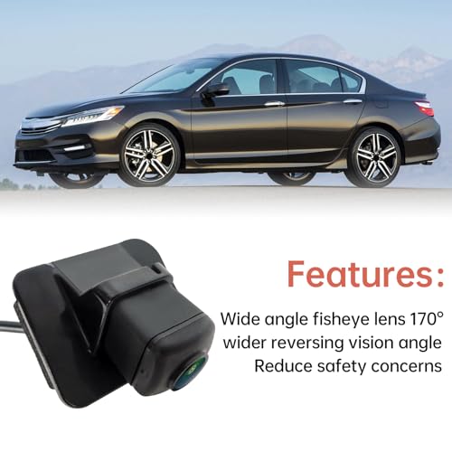 Image of 590-440 Back up Camera Rear View Camera Compatible with Honda Accord 2014 2015 2016 2017 Backup Camera Reverse Rear Parking Park Assist Replaces 39530-T2A-A21 39530-T2A-A31 39530-T2A-U110-M2