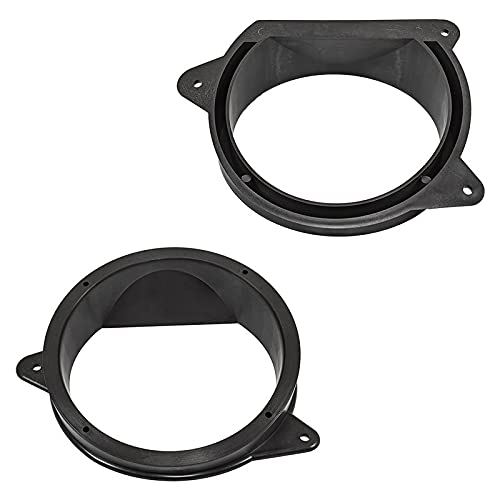 Sound-way - Adaptateurs Anneaux de Montage Haut-parleurs Speakers Enceintes Compatible avec Peugeot 207 Portes Avant - KC37.1