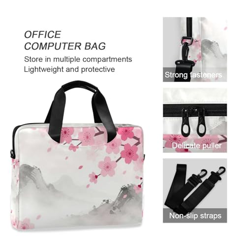 Maletín portátil para laptop 15.6" tipo mensajero miniatura 6