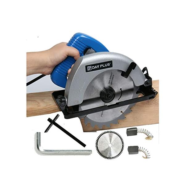 Handkreissäge Elektrische Kreissäge 900W 4700RPM, Max. Schnittkapazität 55mm, ideal zum Schneiden von Holz, PVC…