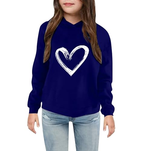 Kids Tops Cute Heart Oversized Cute Sweatshirts for Boys Girls Long Sleeve Pullover Shirts Fall Winter Warm Soft Clothes2