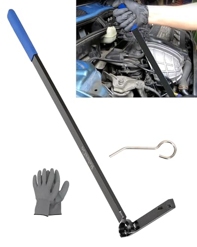 Image of ReluxGo Serpentine Belt Removal Tensioner Tool, Drive Belt Replacement Kit for R52 R53 BMW Mini Cooper W11 Supercharged Engine Repair Similar to 118410 & 118470