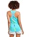 Women's Colorful Workout Lifting Fitness Moves Burnout Tank Top