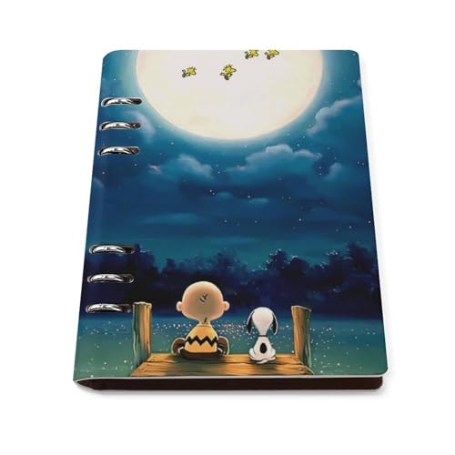 スヌーピー ルーズリーフ さらさら書ける メモ帳 ダイアリー ノート キャンパスノート 用途別 日記 A5 日記帳